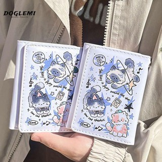 DOGLEMI Mini dễ thương Mèo con chó INS Style Ví đựng tiền cho bé gái Quà tặng học sinh