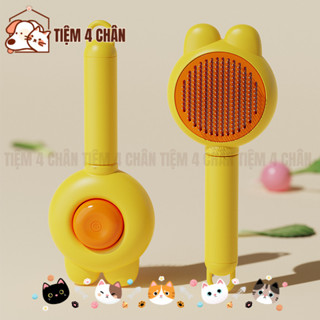 Lược bấm chải lông cho chó mèo họa tiết thỏ gà dễ thương màu sắc kẹo ngọt - Tiệm 4 chân hỏa tốc