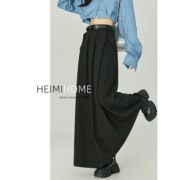 Hàng Có Sẵn Chân Váy Xếp Ly Dáng Chữ a Lưng Cao Màu Xám Thời Trang Xuân Hè Dành Cho Bạn Nữ umb