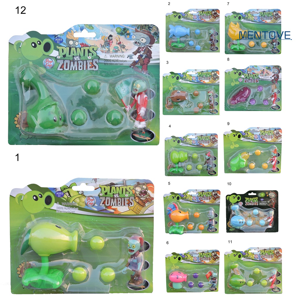 Trò Chơi plants vs zombie Bằng pvc Không Mùi Thực Vật Thực Vật Không Mùi vs zombie