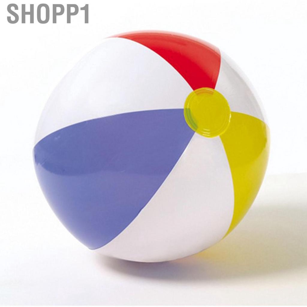 Shopp1 New Four Color Beach Ball Inflatable For Swimming Pool Water Sports