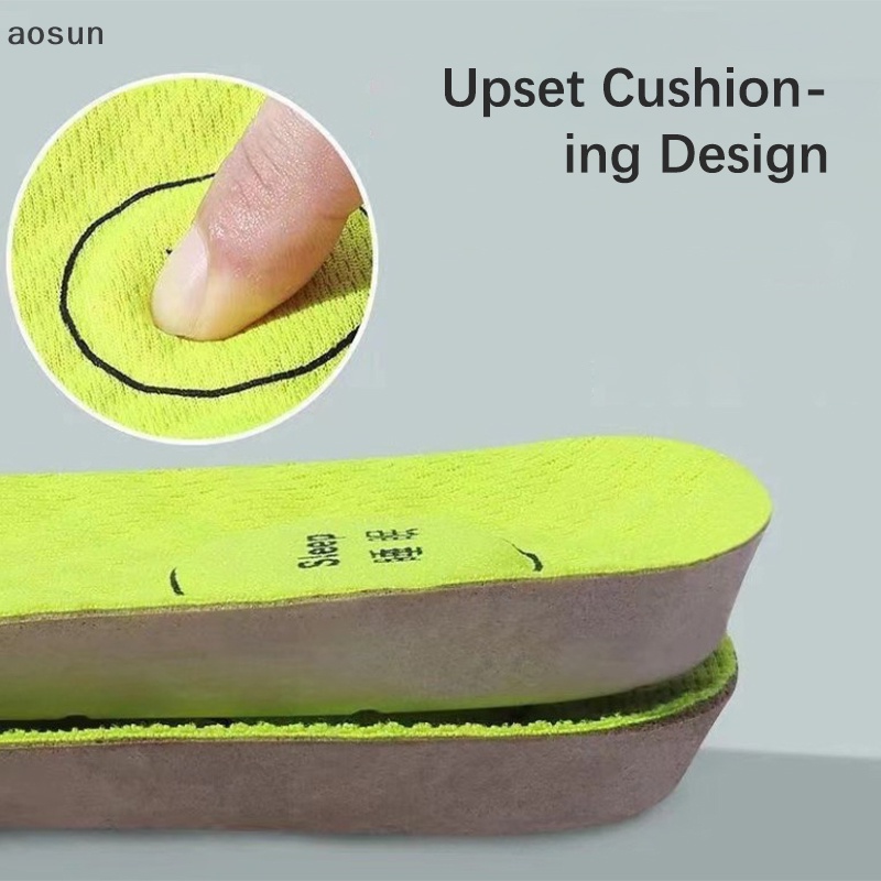 Aosun Đế Lót Giày Thể Thao Khử Mùi Thoáng Khí