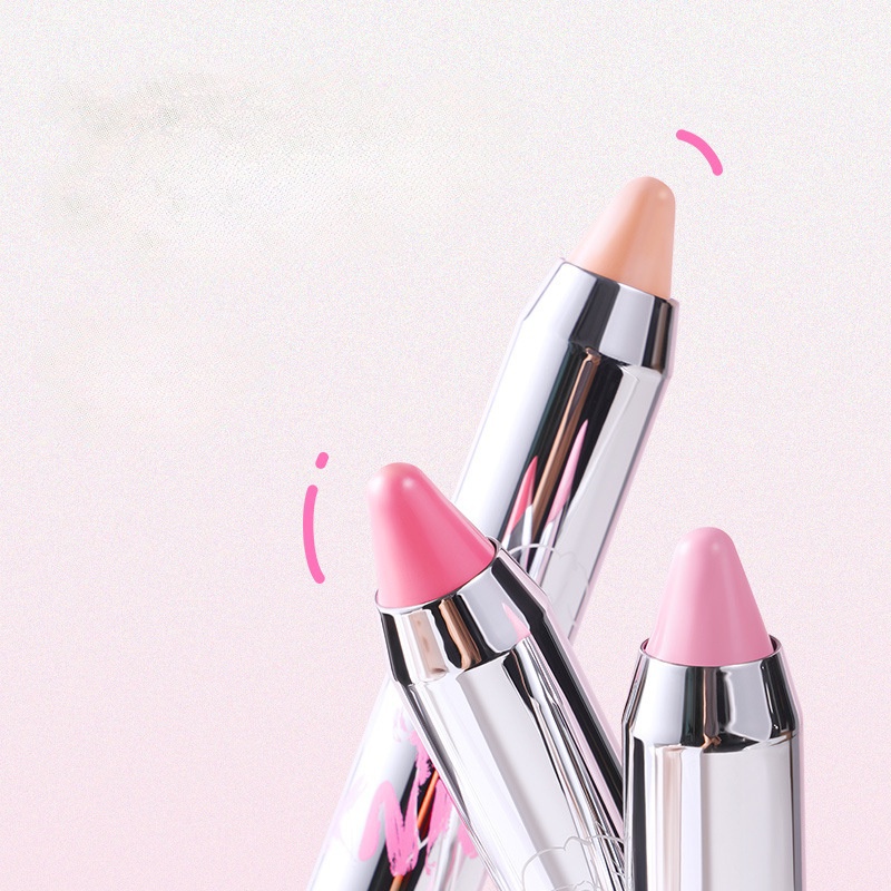 Neiyou Phấn Má Hồng Dạng Thỏi Màu Tím Bắt Sáng