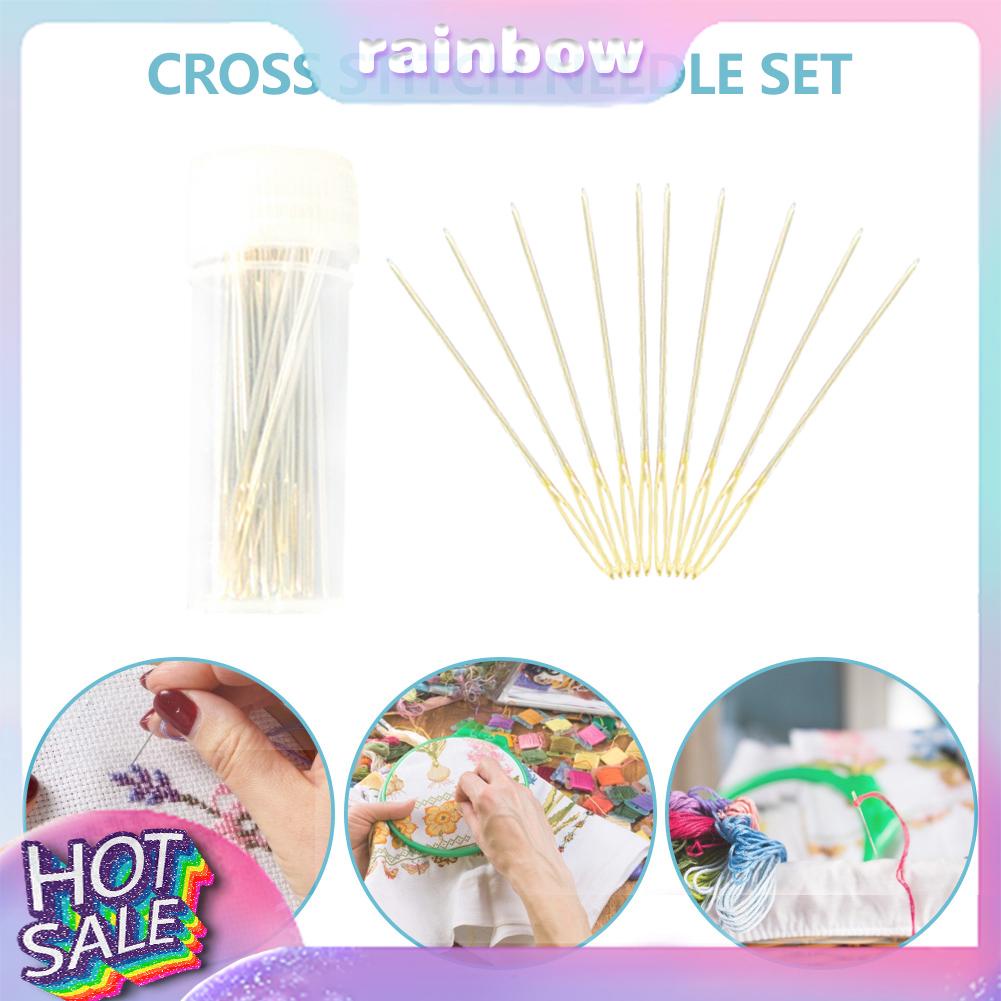 Bộ 10 Cây Kim Thêu Tranh Chữ Thập