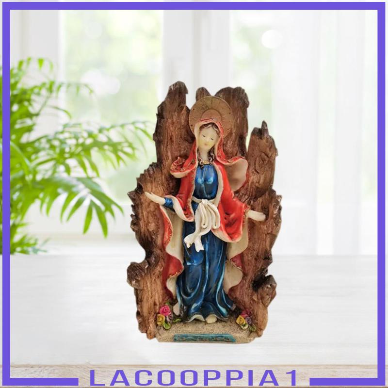 Tượng Công Giáo Nhỏ Bằng Nhựa resin Kích Thước 8.66 "Để Bàn Trang Trí