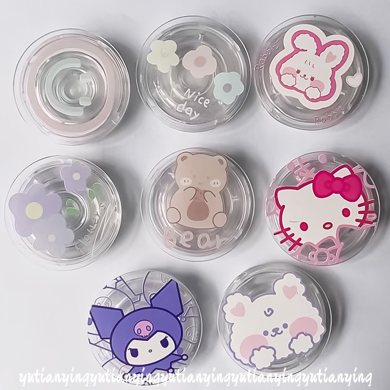 Giá Đỡ Điện Thoại Hình Thỏ / Gấu Hoạt Hình Đáng Yêu Kiểu Hàn Quốc