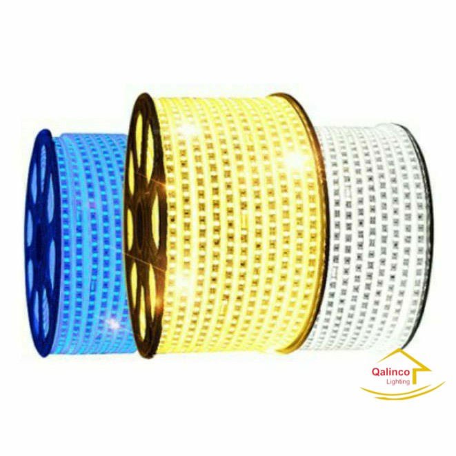 Dây đèn led đôi 2 hàng bóng 2835, bọc nhựa chống nước