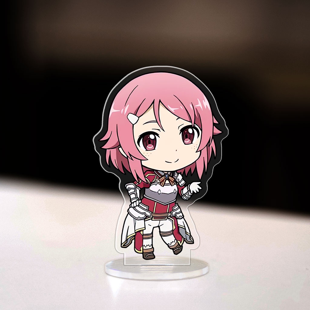Mô hình đứng Standee Sword Art Online anime manga nhân vật Kirito Yuuki Asuna trang trí decor góc học tập bàn làm việc