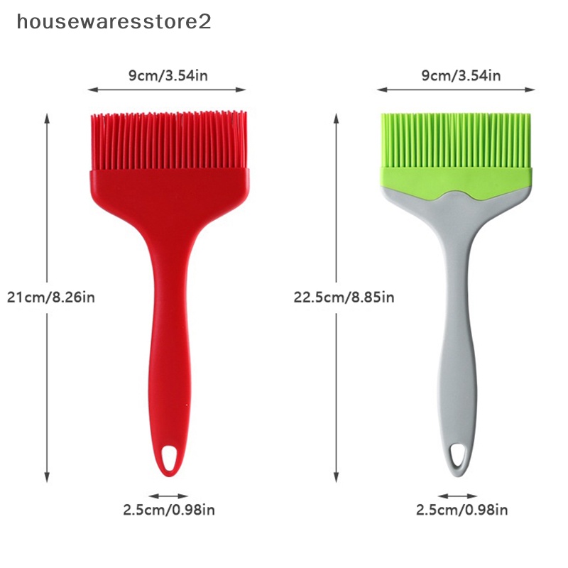 2 Cọ Quét Dầu Bằng silicone Chịu Nhiệt Không Dính Cho Nướng Bánh Mì / bbq