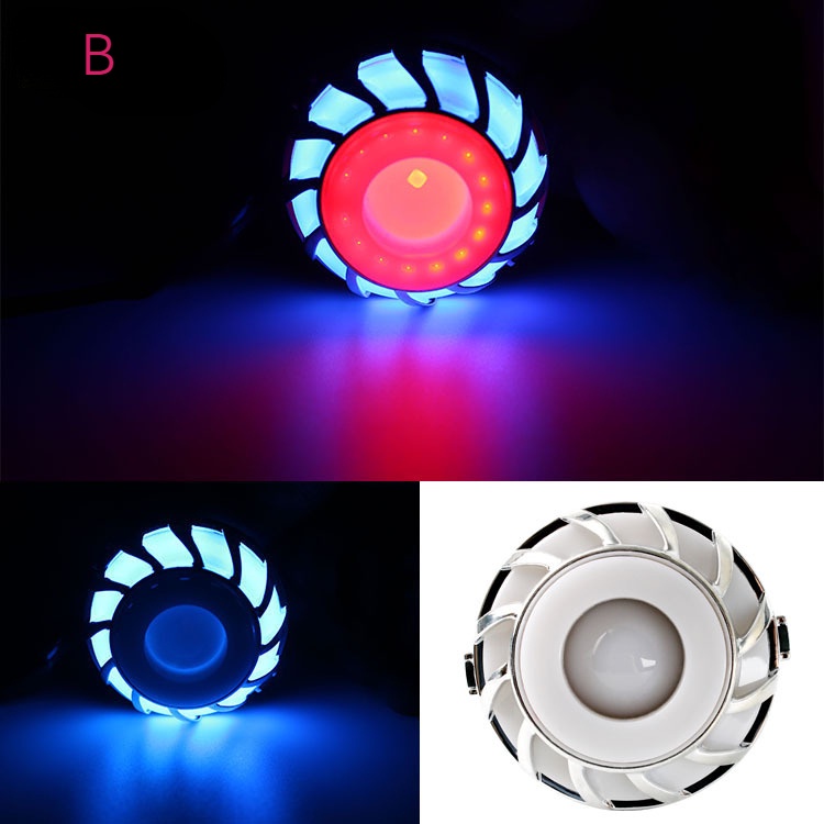 Đèn led Phanh Nhiều Màu Sắc Gắn Đuôi Xe Mô Tô