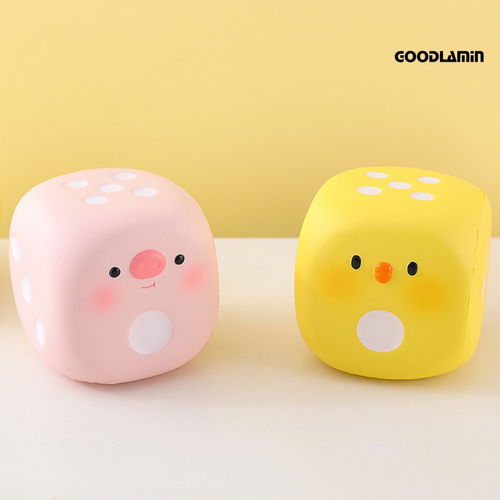 Goodlarxx Đồ Chơi Nắn Bóp Đàn Hồi Giảm stress Hình Xúc Xắc