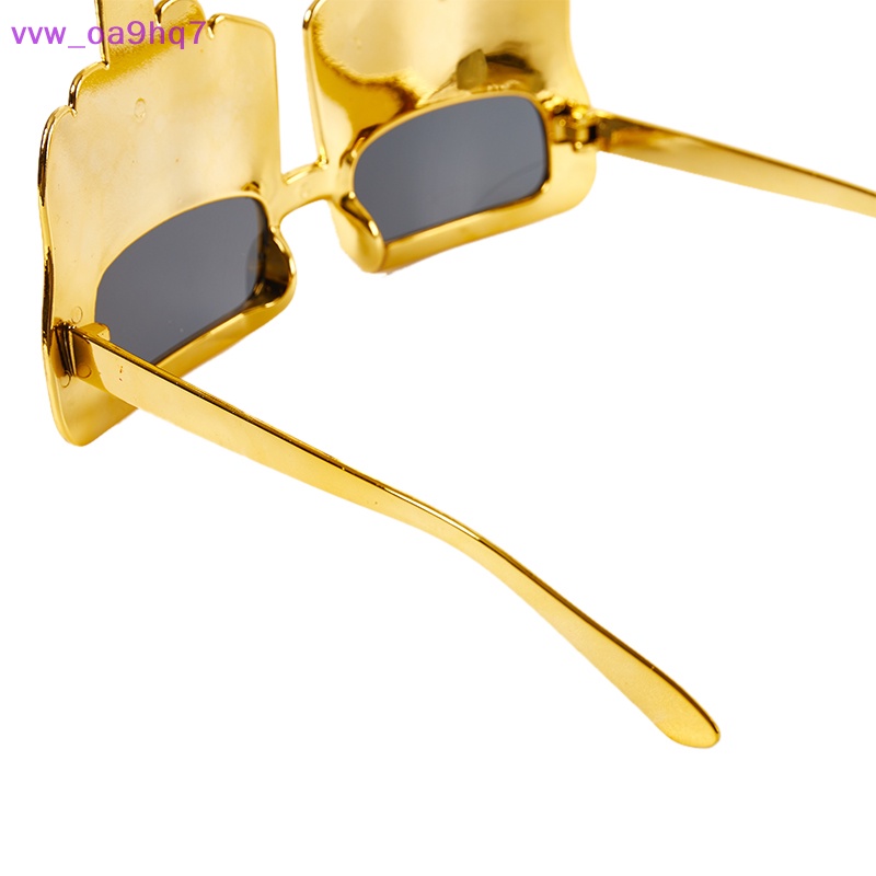 Sáng tạo dọc Ngón tay giữa bên kính đạo cụ trang trí kính mát vui nhộn