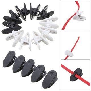 10 Chiếc Nhựa Nhẹ Đa Năng Ve Áo Xoay Di Động Đa Năng Tai Nghe Kẹp Cáp