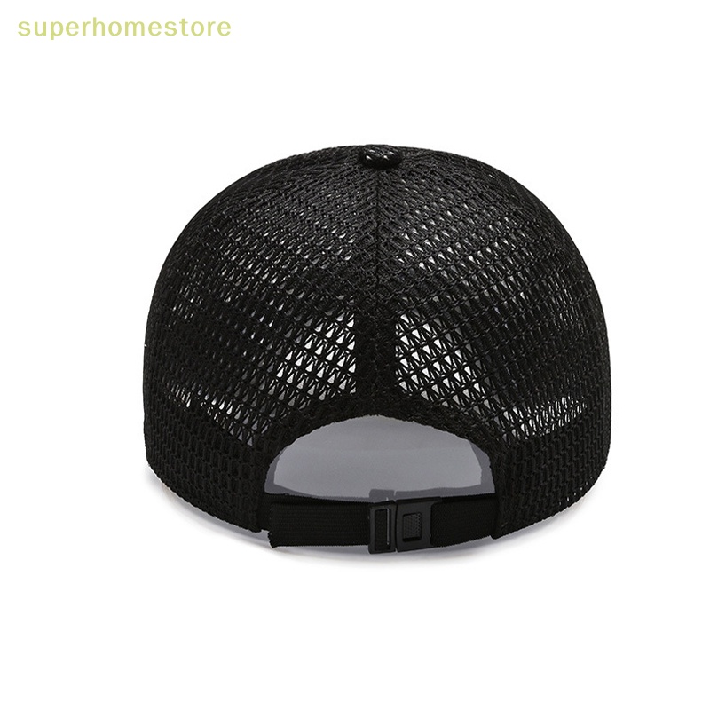 Spi Mũ Lưỡi Trai Phối Lưới Thoáng Khí Chống Tia uv Thời Trang Mùa Hè Cho Nam Và Nữ