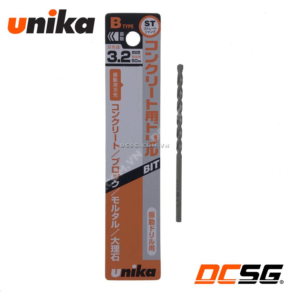 Mũi khoan tường, bê tông Unika chân tròn mã B | DCSG
