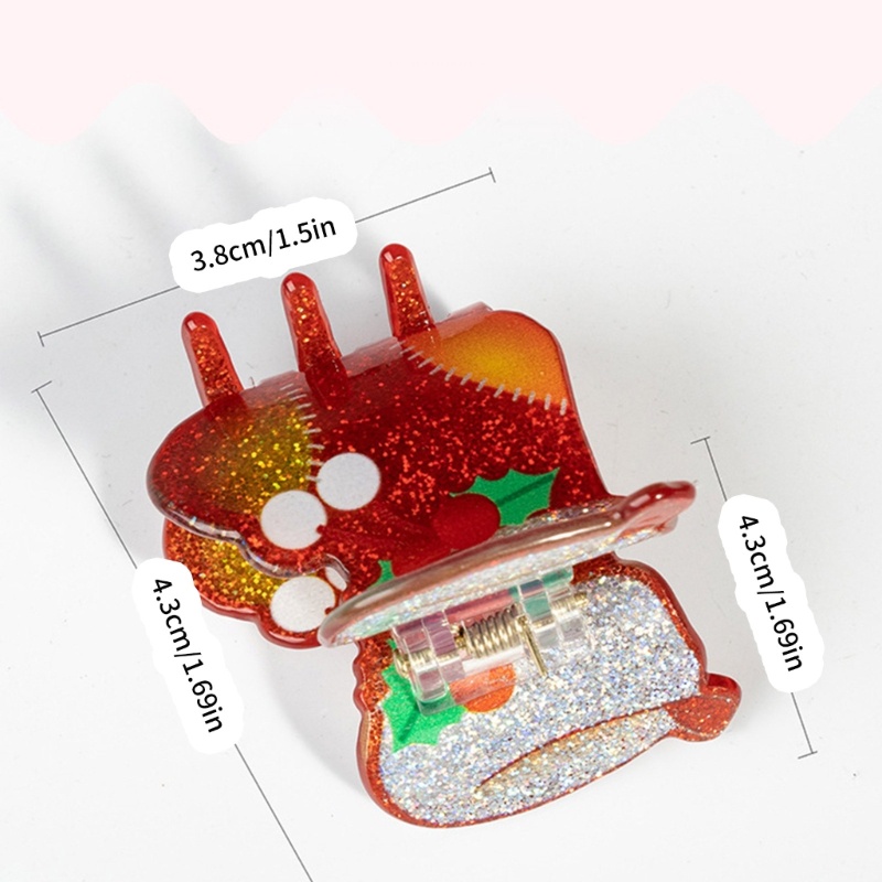 ✿ Kẹp Tóc Hình Cây Thông Giáng Sinh Lấp Lánh Cho Nữ