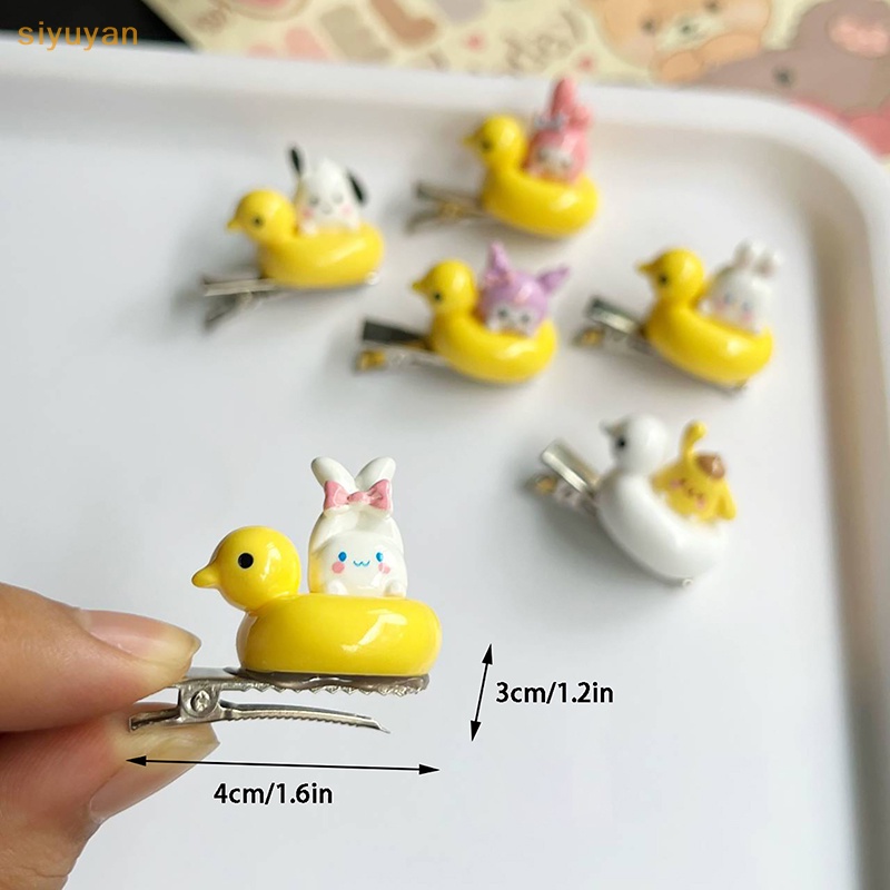 Kẹp Tóc Hình Vịt 3d Dễ Thương Cho Nữ vn