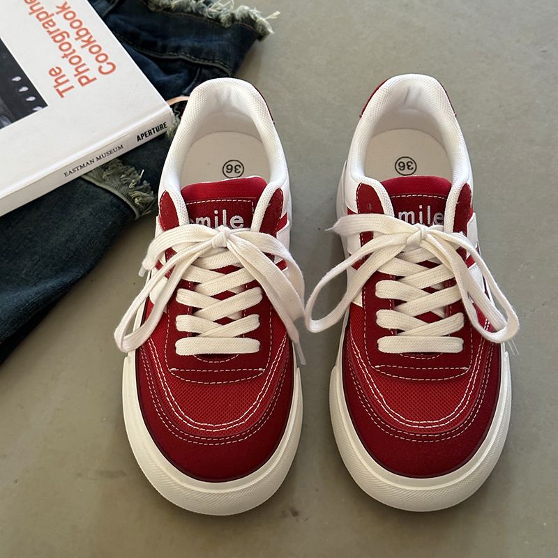 Giày Trượt Ván Vải canvas Phối Lưới Thoáng Khí Thời Trang Mùa Hè 2023 Mới Cho Nữ