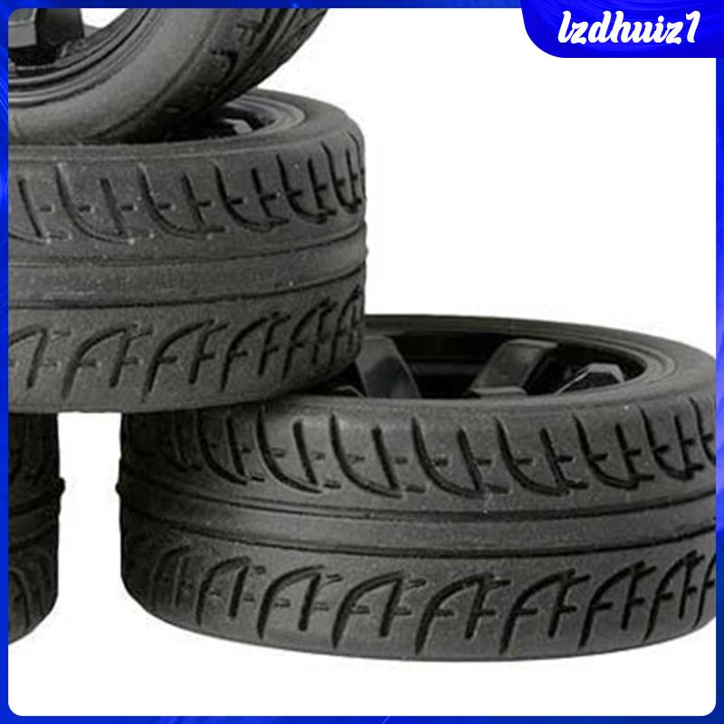 Bộ 4 Bánh Xe Thay Thế Cho Mô Hình Xe Hơi Điều Khiển Từ Xa 1 / 16 1 / 12 1 / 14 diy 24019 crawler