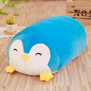 Gối cotton hình chim cánh cụt / ếch / chim cánh cụt đáng yêu
