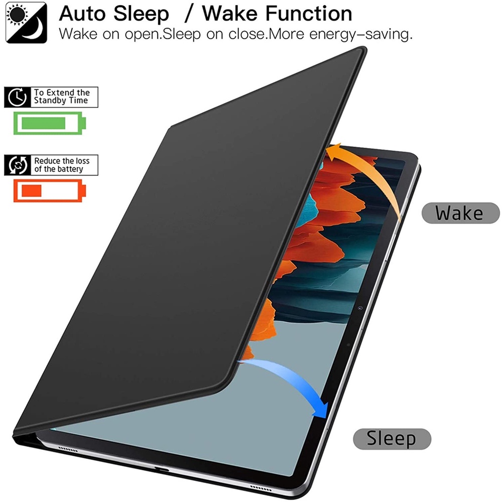 Bao Da Máy Tính Bảng Nam Châm Tự Động Tắt / Mở Cho samsung galaxy tab s9 plus 2023 x810 tab s9 11 "s7 fe s8 + 5g s8plus Giá Đỡ