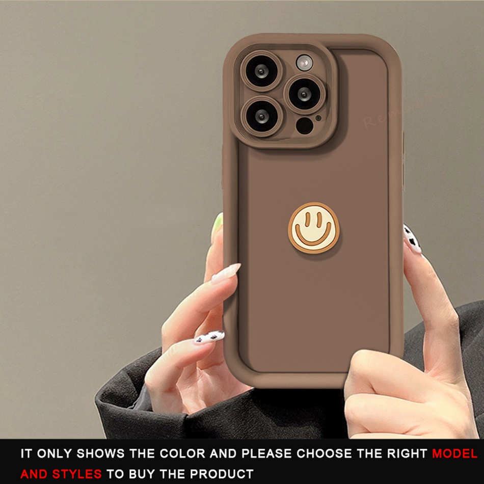 Ôp Điện Thoại Silicon Dẻo Hình Mặt Cười 3d Cho iphone 11 12 13 14 15 pro max plus 11pro 13pro 6 6s 7 8 plus x xr Xsmax 14pro 15pro Ốp