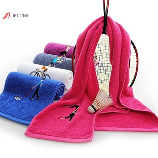 Khăn cotton Tinh Khiết Thấm Hút Mồ Hôi Dùng Khi Tập Thể Thao / Chạy Bộ / yoga