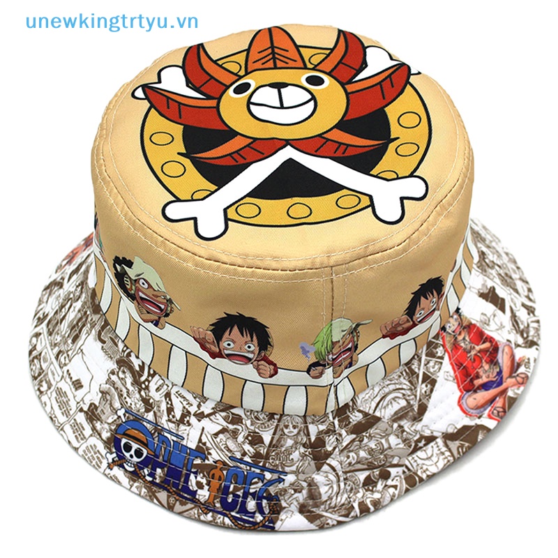 Unewtyu Nón Tai Bèo Chống Nắng In Hình anime one piece Thời Trang Cho Nam Nữ vn