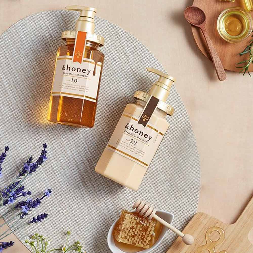 &Honey Melty Moist/Deep Moisturizing/Honey/Rose Smooth Shampoo/Conditioner