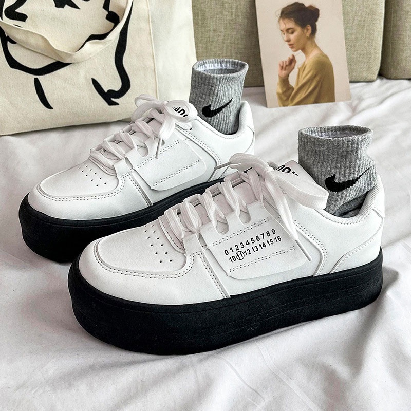 Giày Thể Thao Đế Dày Phong Cách harajuku Cá Tính