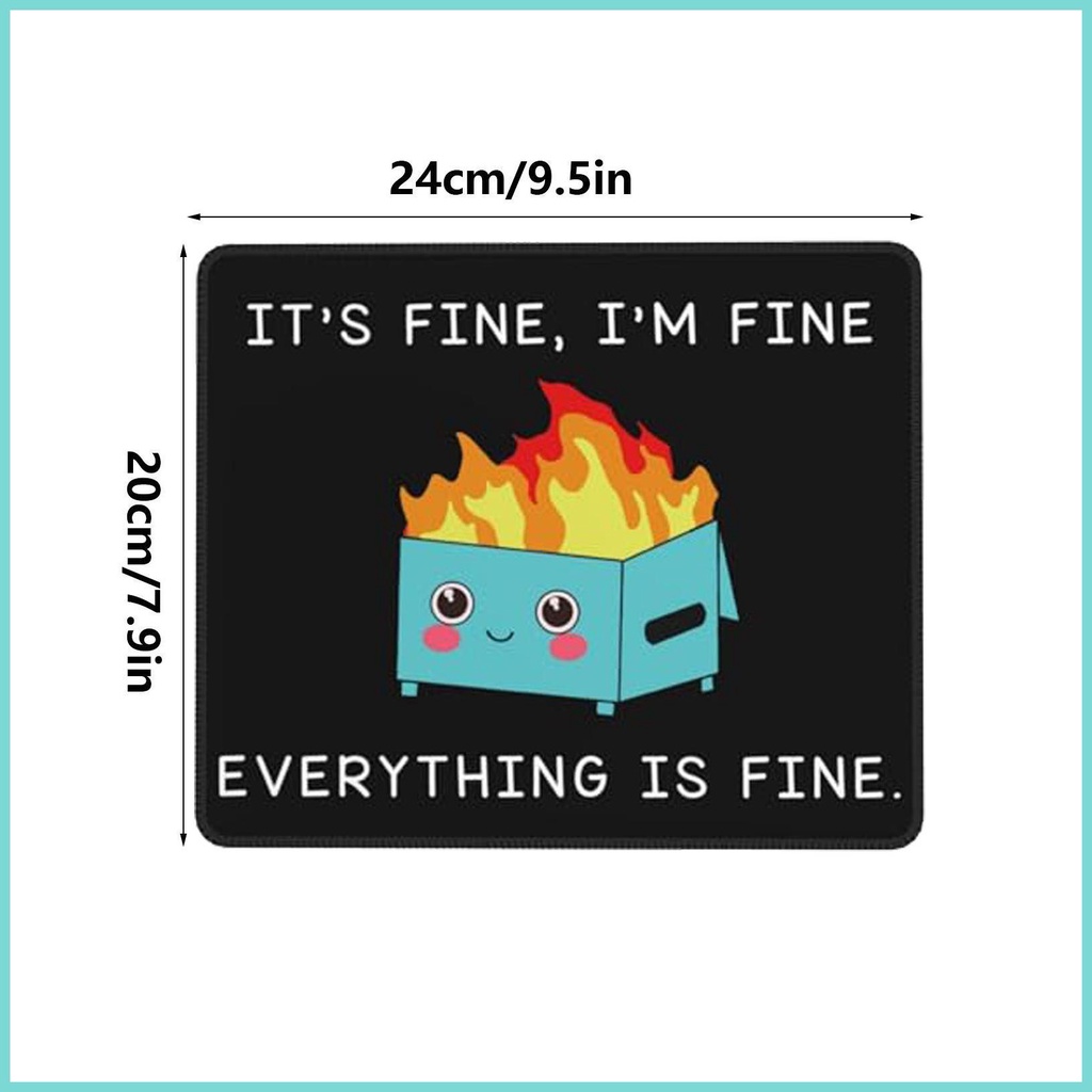 Tấm Lót Chuột Máy Tính Hình Quái Vật Độc Đáo Trang Trí Bàn Làm Việc