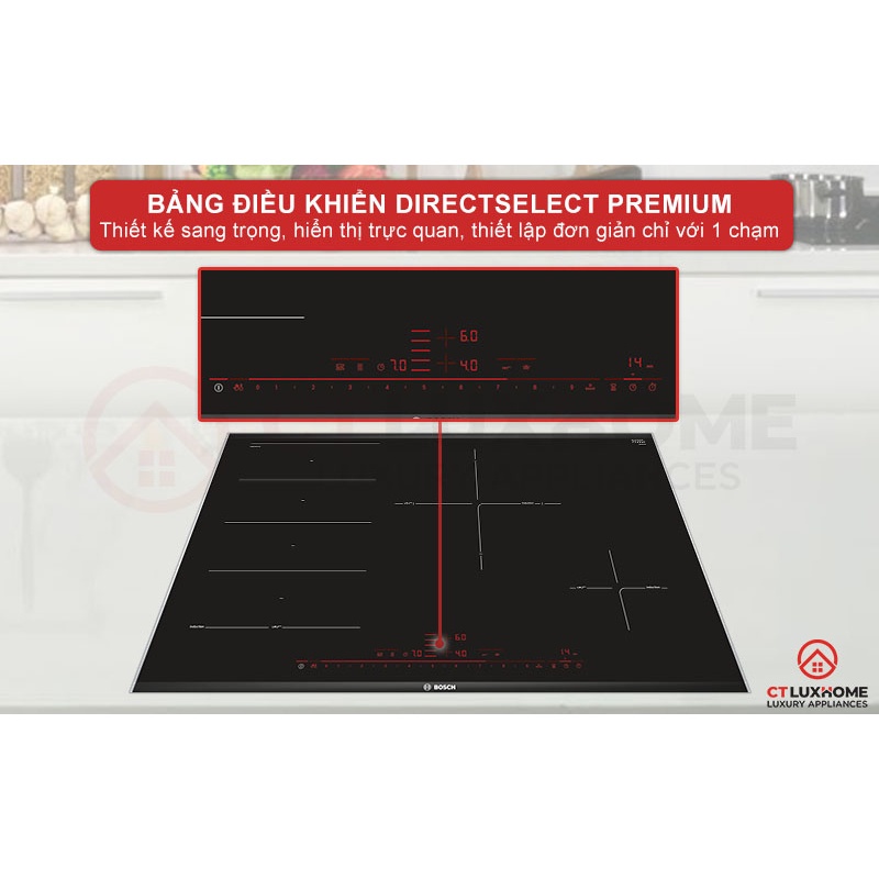 Bếp Từ 3 Vùng Nấu Bosch PUC631BB2E, Công Suất 4600W, Dành Cho Gia Đình, Made in Spain, BH 12 Tháng, giadungnhapkhau19