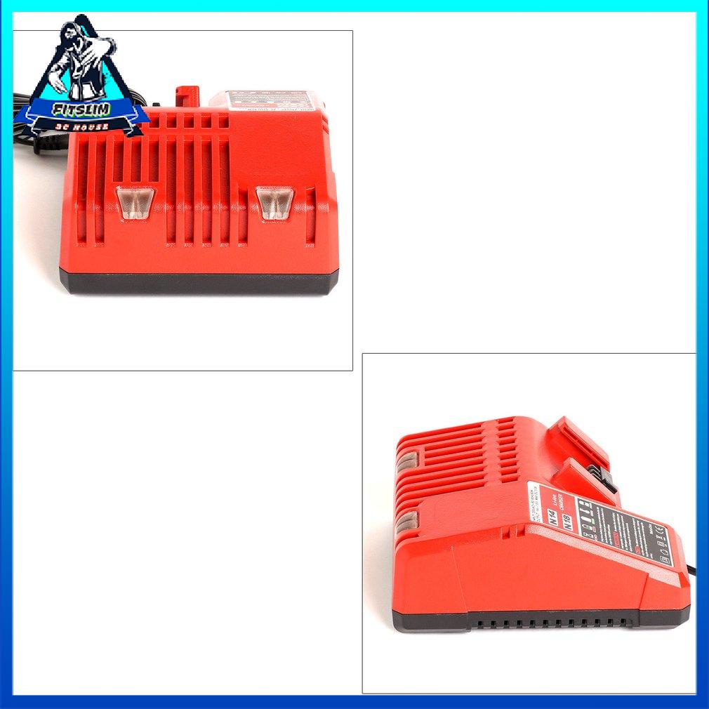 14V 18V Power Tool Lithium Battery Charger Replacement For Milwaukee M18