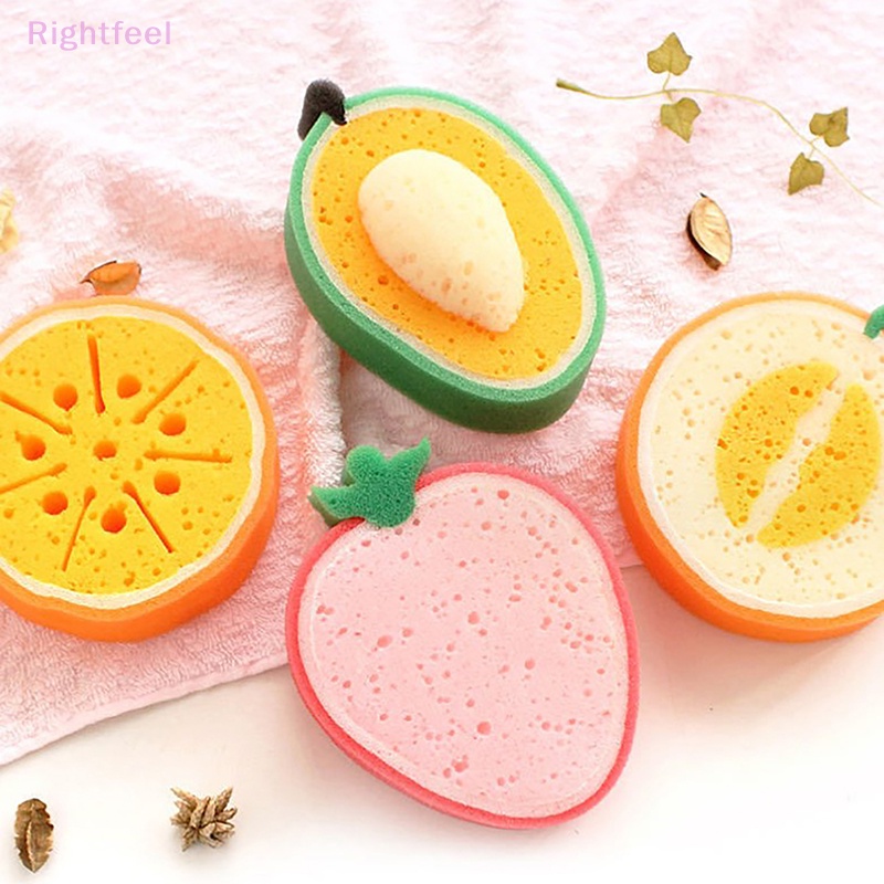 Mút Rửa Chén Dày Dặn Hình Trái Cây Sáng Tạo Tiện Dụng Cho Nhà Bếp Mới