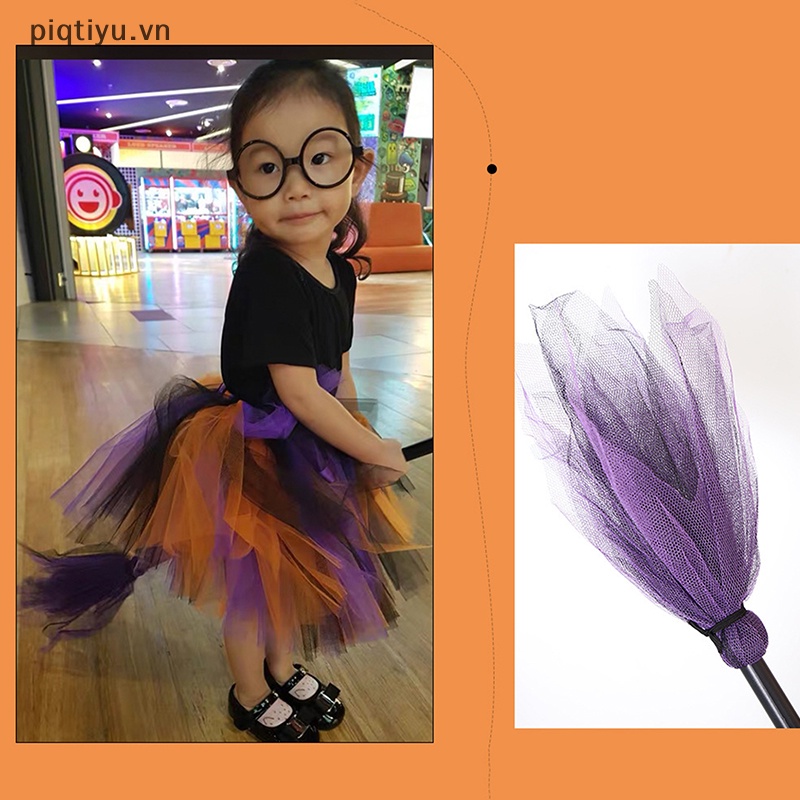Chổi Phù Thủy Hóa Trang halloween Cho Bé vn