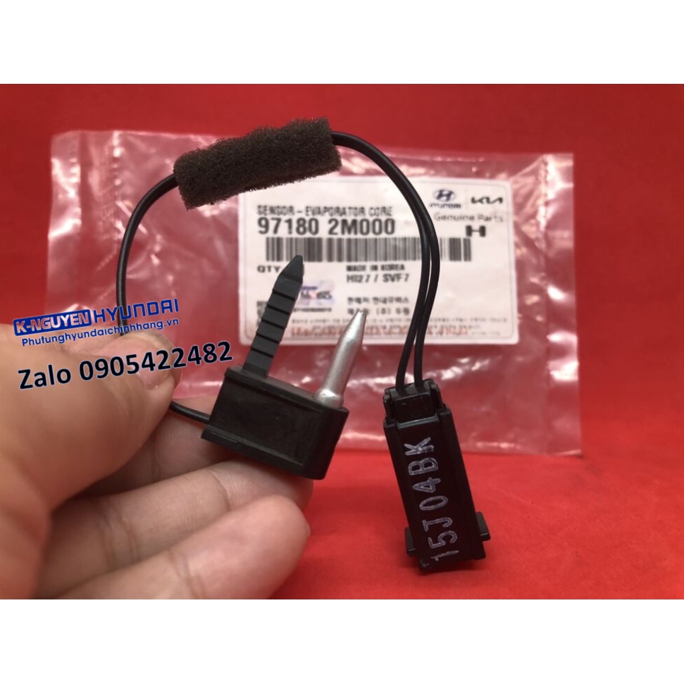 Cảm biến nhiệt giàn lạnh xe Hyundai Accent, Genesis, Kona - Mã số: 971802M000/971802M010