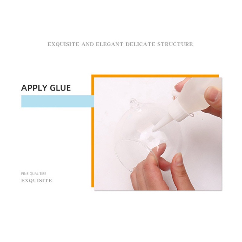 Bình Hoa Thủy Tinh Có Dây Treo Hình Lồng Đèn Khảm mosaic Giáo Dục Sáng Tạo diy