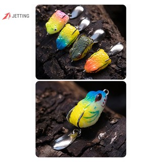 Mồi Câu Cá Giả Ếch Sấm Sét 2.5cm 3g Màu Đen