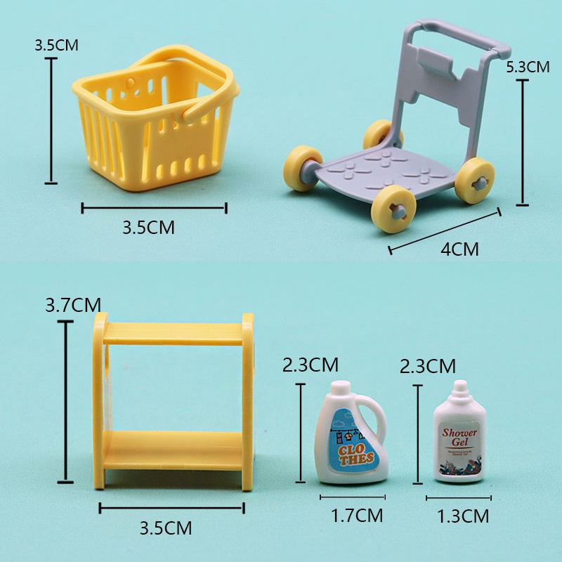 Mô Hình Máy Giặt mini 9cm Bằng Sắt Trang Trí Nhà Búp Bê