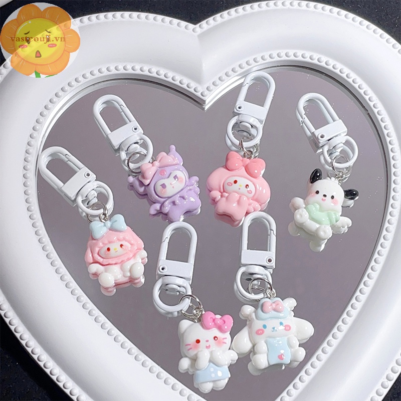 Vastji Móc Khóa Hình sanrio hello kitty melody pochacco cinnamoroll kuromi Xinh Xắn vn