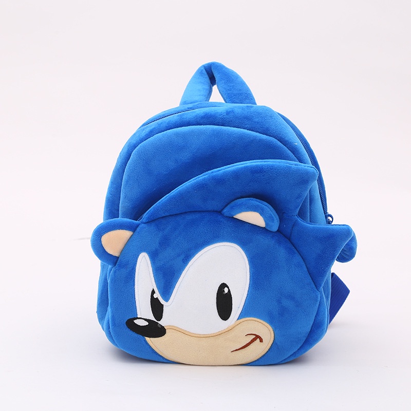 Sonic Ba Lô Hình Nhím sonic Nhồi Bông Dễ Thương Cho Bé Mẫu Giáo