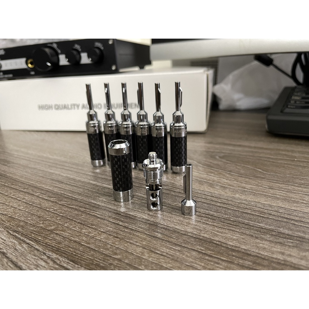 01 Jack cắm loa Bắp Chuối AUDIOMECA Cao Cấp