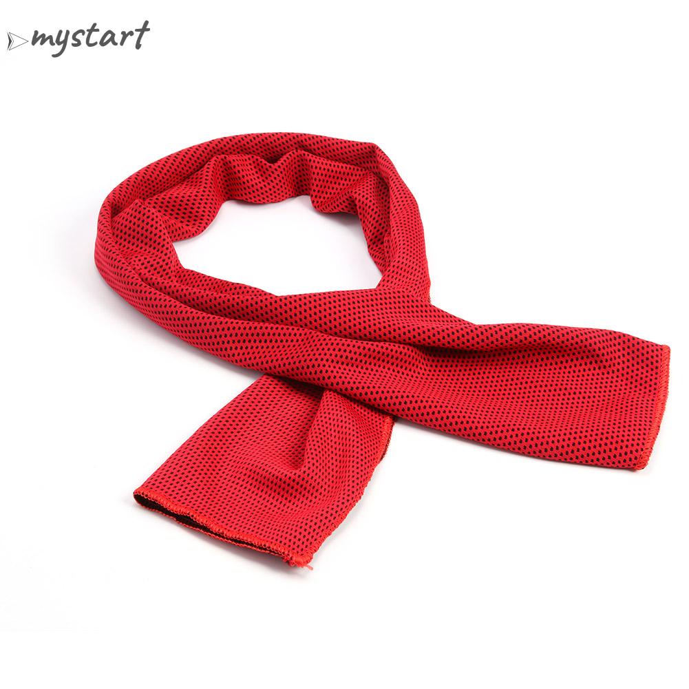 Khăn Lạnh Thể Thao Nhanh Khô Dùng Khi Tập Thể Dục Ngoài Trời Vào Mùa Hè