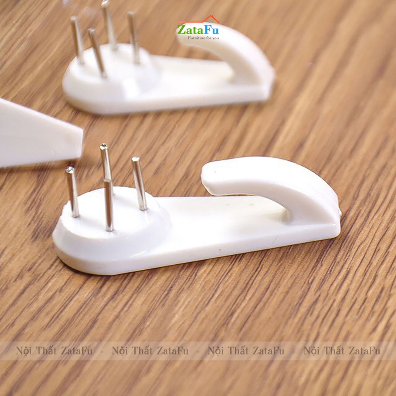 Combo 50 Đinh Treo Tường 3, 4 Chân Không Cần Khoan Tường Treo Khung Ảnh Kệ Decor