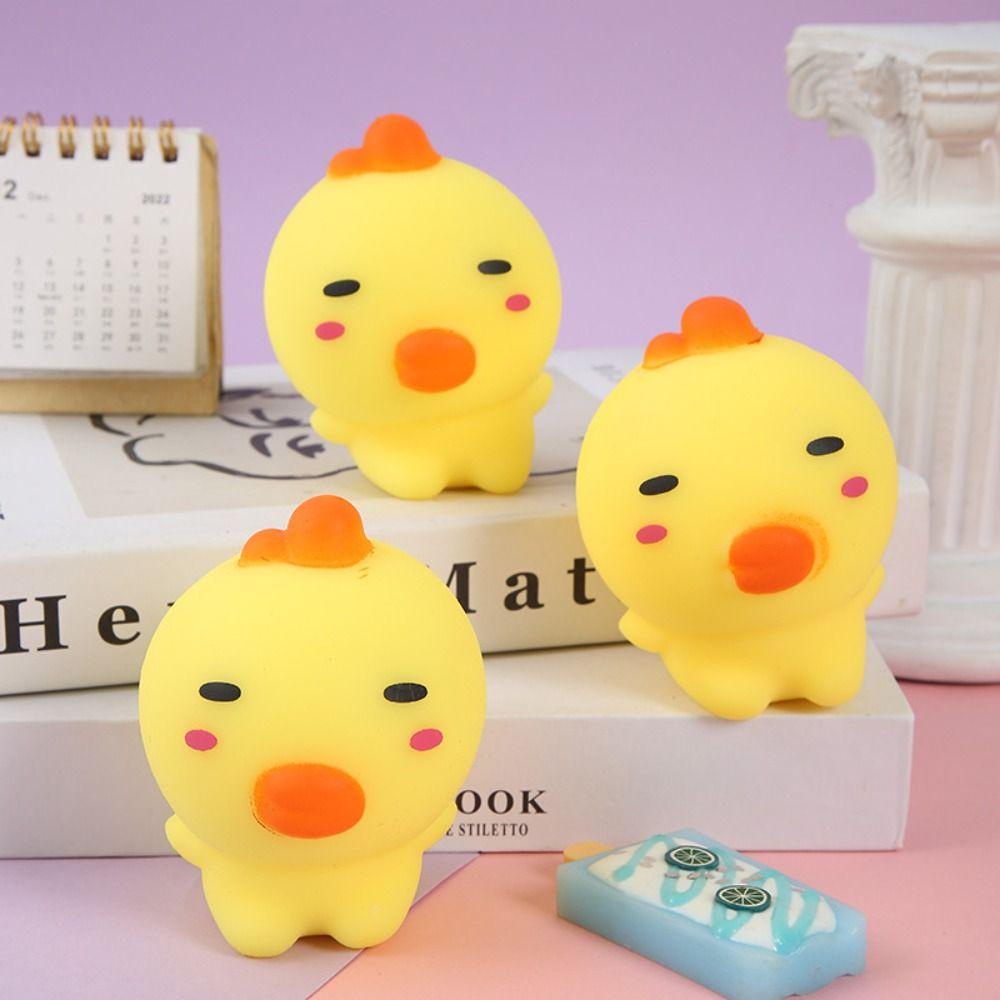 Đồ Chơi Nắn Bóp Đàn Hồi Giảm stress Hình Chú Vịt