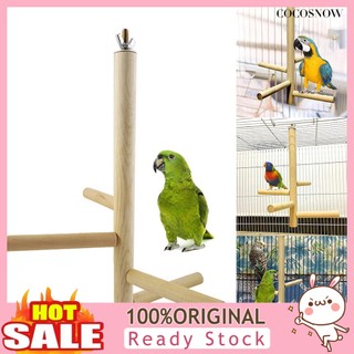 Lồng chim vẹt đứng 4 tầng bằng gỗ