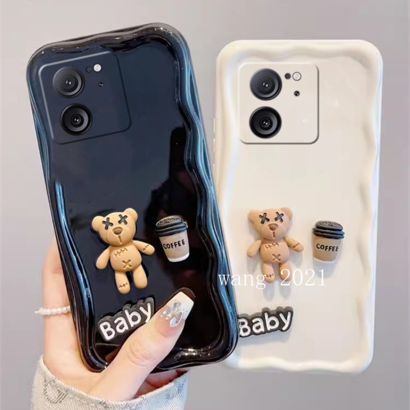 Ốp Điện Thoại Mềm In Hình Gấu Bông 3d Bảo Vệ Toàn Diện Cho xiaomi 13t xiaomi 13t pro 5g xiaomi 13t pro 5g