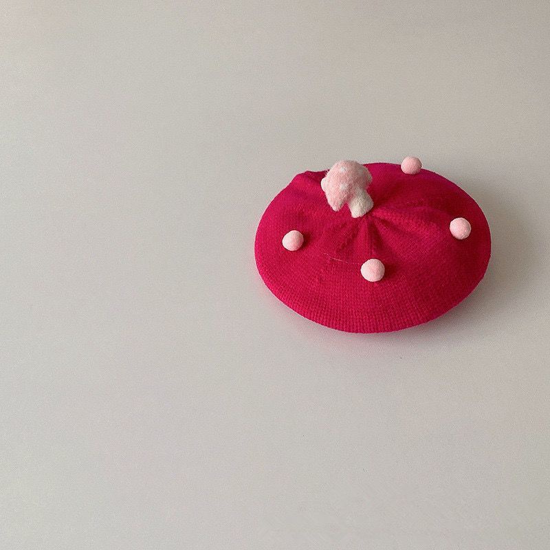 Mũ Nồi Len Dệt Kim Thời Trang Thu Đông Hàn Quốc Dành Cho Bé Trai Và Bé Gái