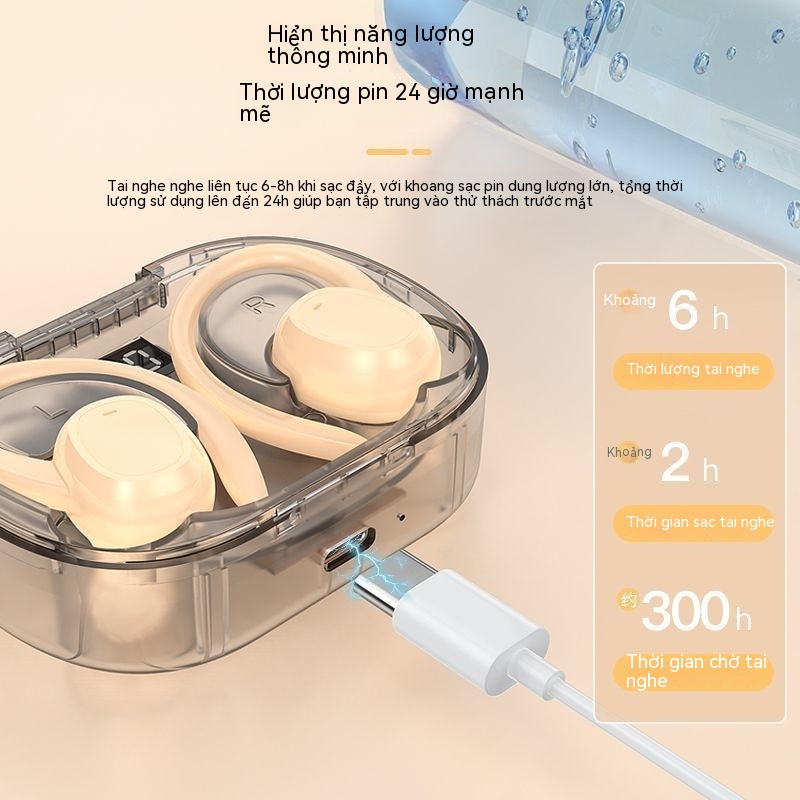 Tai Nghe Nhét Tai Tai Nghe Bluetooth Không Dây Giá Trị Cao,Thể Thao Không Đau Cho Bé Trai Và Bé Gái Nghe Bài Hát Thời