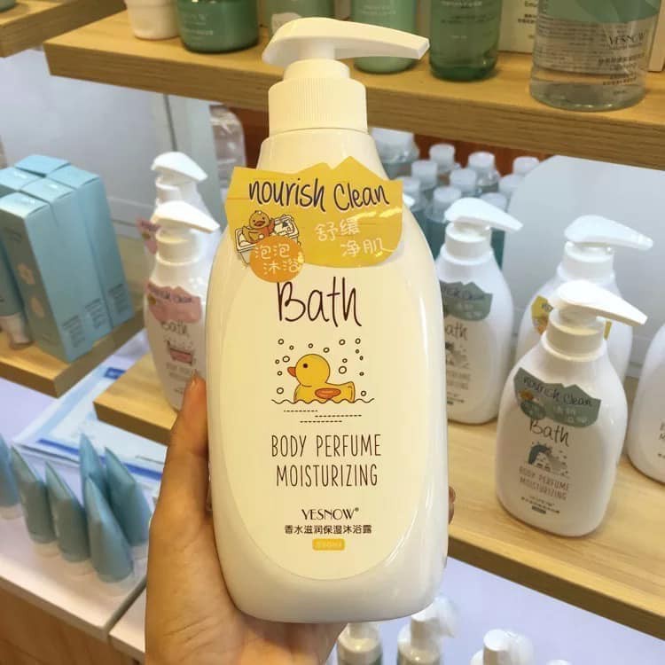 Sữa tắm 💥 THƠM LÂU 💥 Sữa tắm Yesnow Bath chai 500ml nội địa Trung